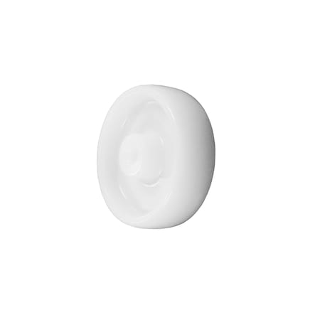 White Nylon Wheel 4x1-1/4, 350 LBS Capacity